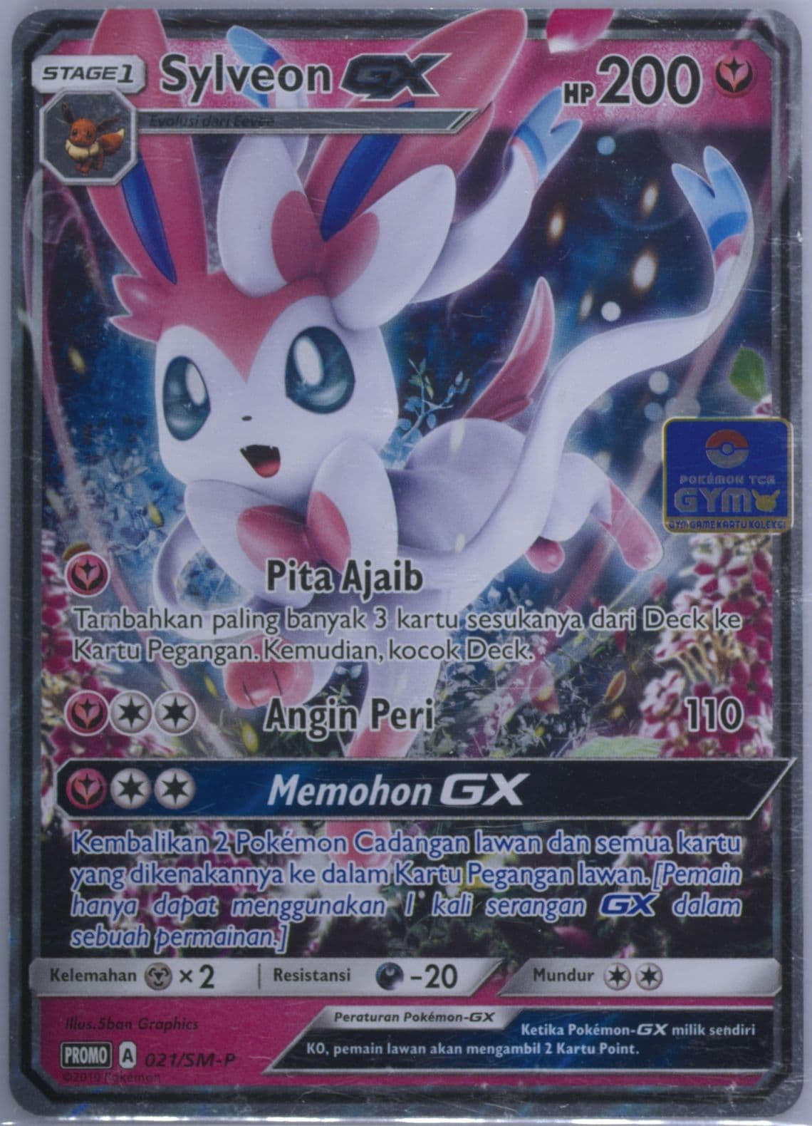Sylveon GX Event Prize (021) 2019 Pokemon Indonesian SM Promo