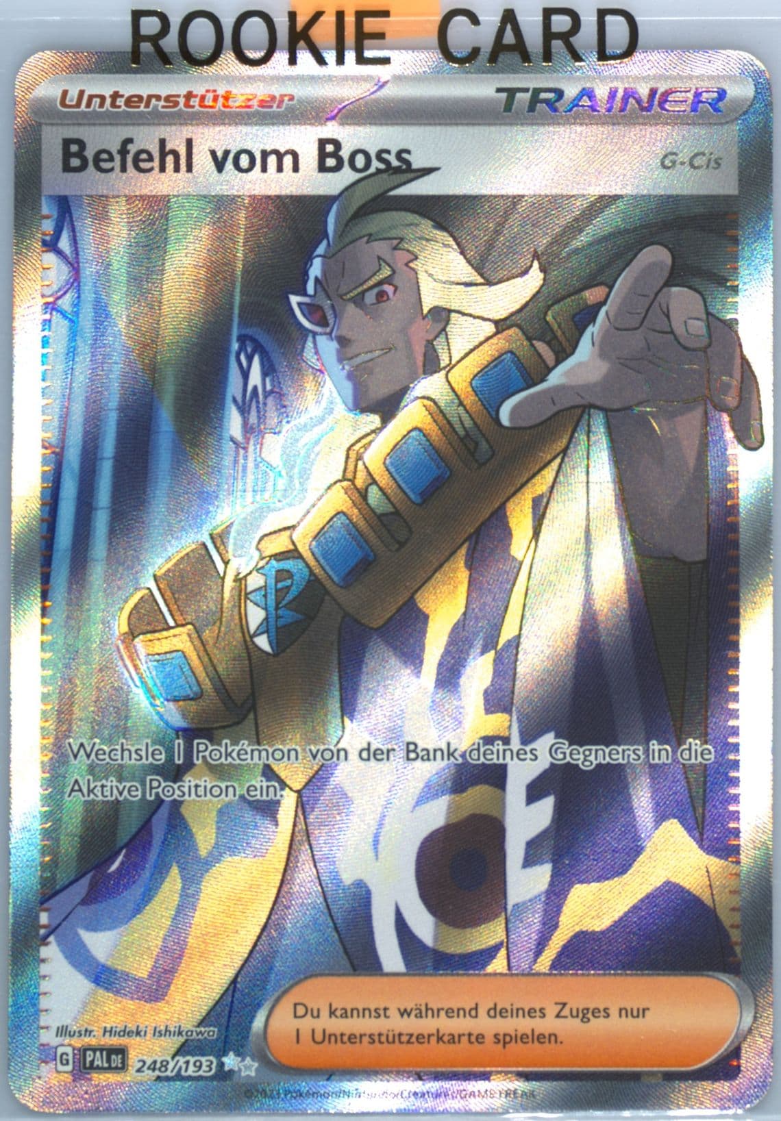 Boss's Orders Ultra Rare (248) 2023 Pokemon German Pal de-Paldea Evolved