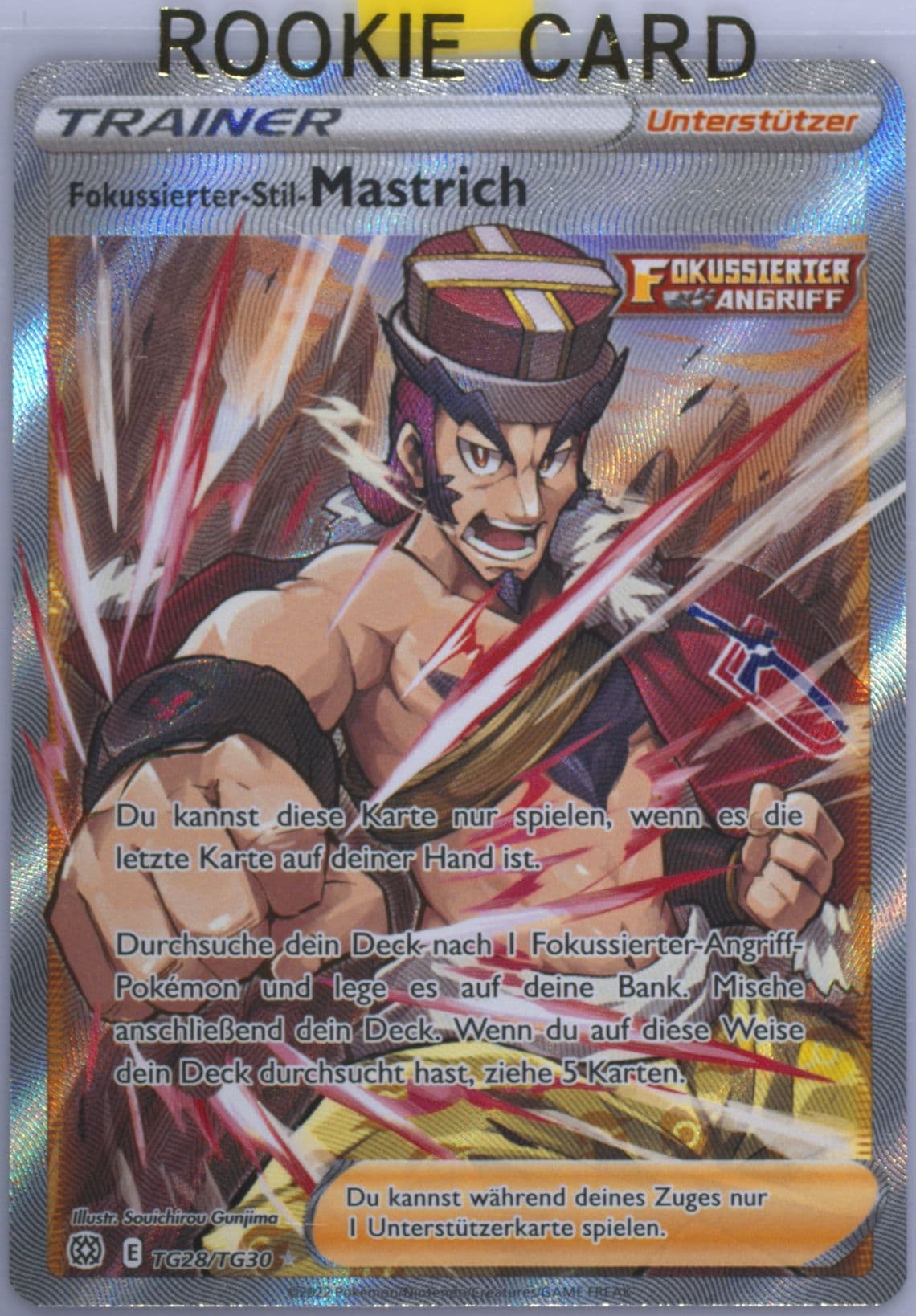Full Art/Fokussierter-Stil-Mastrich German (TG28) 2022 Pokemon Sword & Shield Brilliant Stars