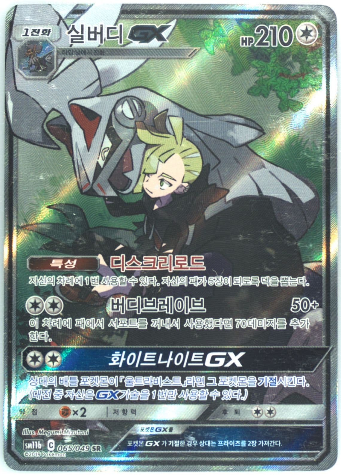 Full Art/Silvally GX (065) 2019 Pokemon Korean Sun & Moon Dream League
