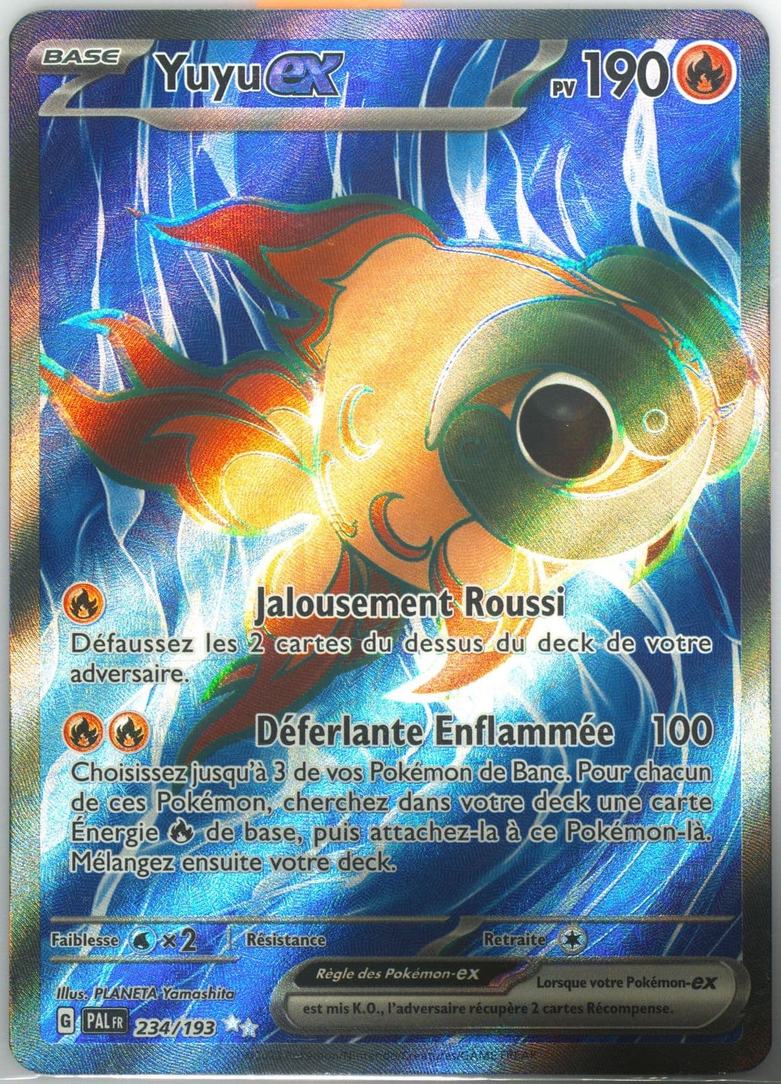 Chi-YU EX Ultra Rare (234) 2023 Pokemon French Pal FR-Paldea Evolved