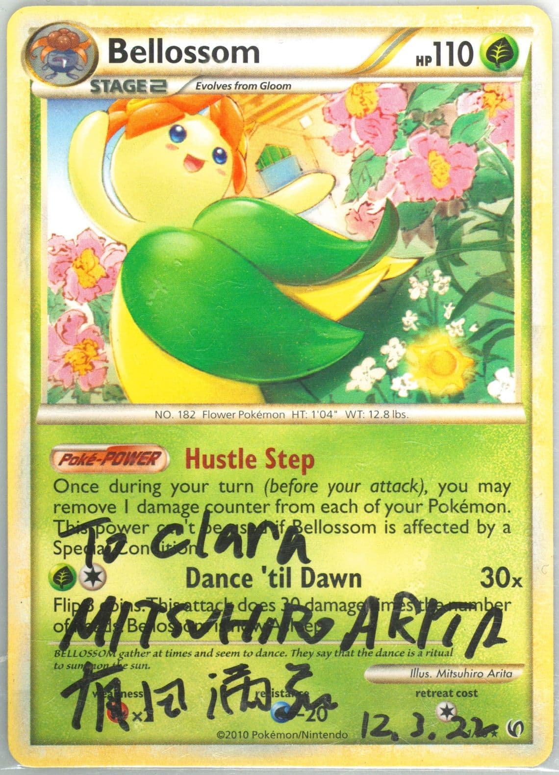 Bellossom Daybreak Theme Deck (1) 2010 Pokemon Heartgold & Soulsilver Undaunted