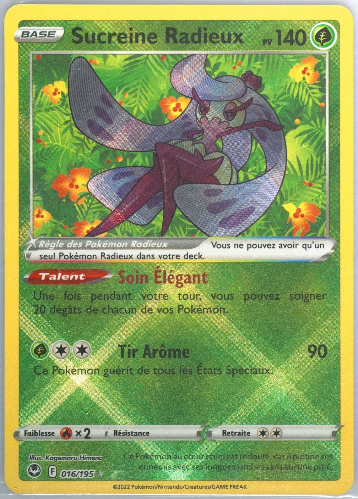 Sucreine Radieux French (016) 2022 Pokemon Sword & Shield Silver Tempest