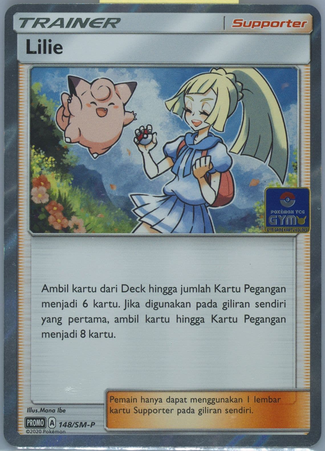 Lillie-Holo Pokemon Gym Prize (148) 2020 Pokemon Indonesian SM Promo