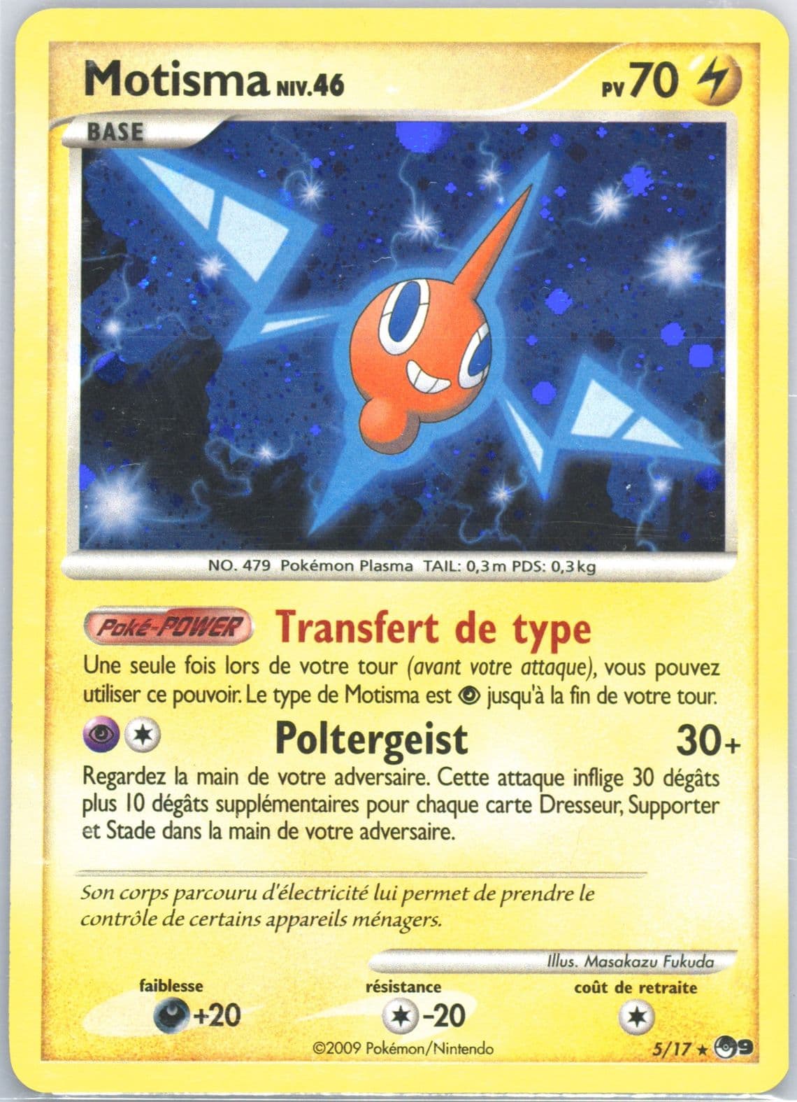 Motisma French (5) 2009 Pokemon Pop Series 9