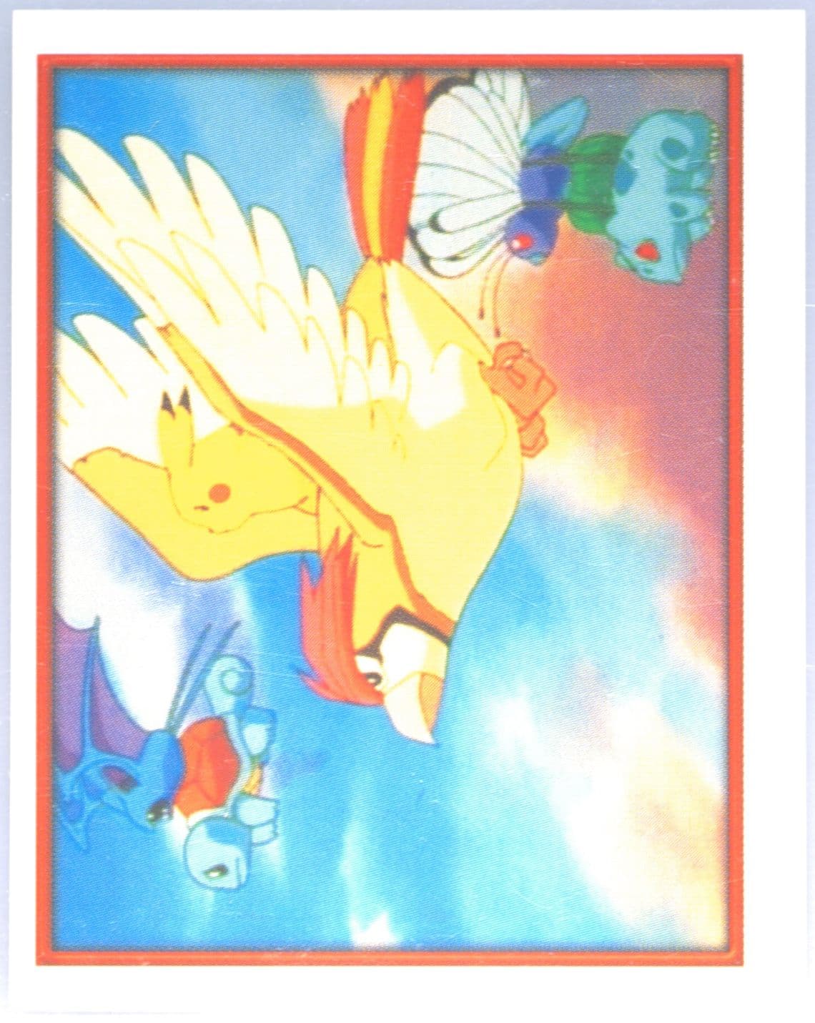 Bulbasaur/Butterfree/Pidgeotto/Pikachu/Squirtle/Zubat (82) 2000 Merlin Pokemon 2