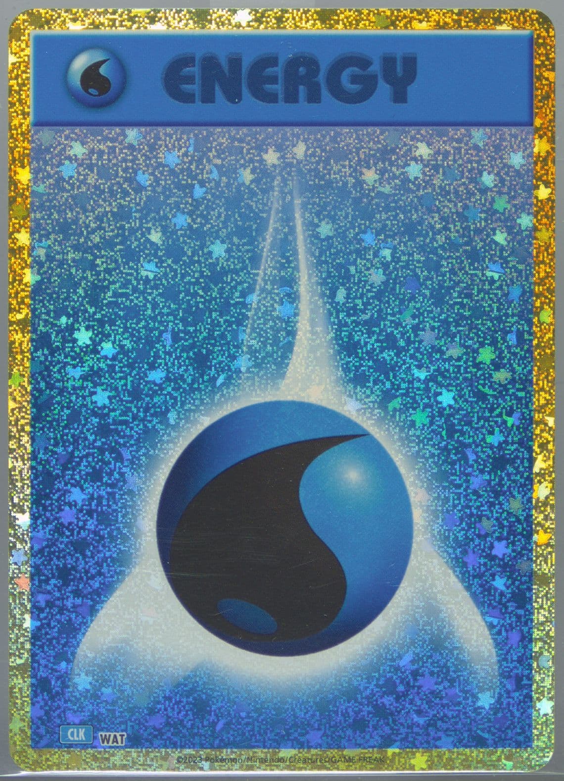 Water Energy (WAT) 2023 Pokemon Japanese Clk-Trading Card Game Classic Blastoise & Suicune EX Deck