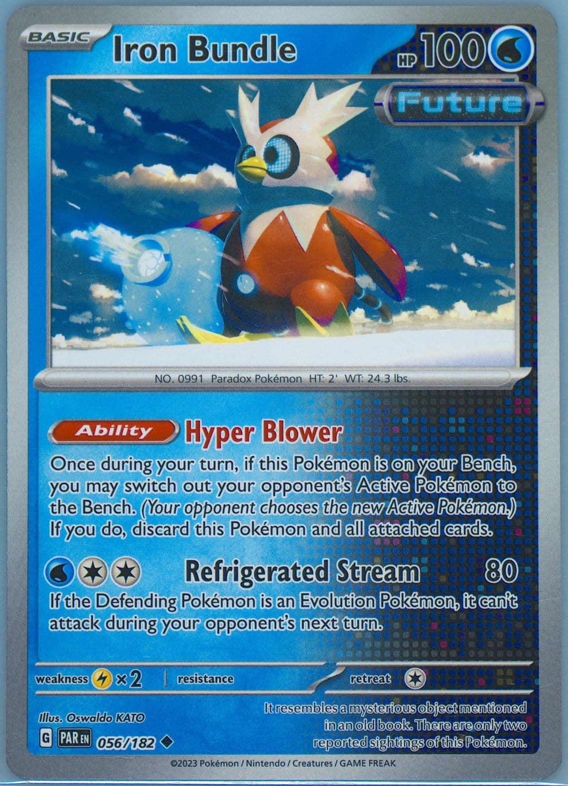 Iron Bundle (056) 2023 Pokemon Par EN-Paradox Rift