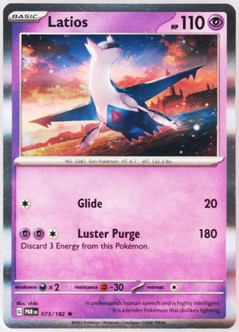 Latios (073) 2023 Pokemon Par EN-Paradox Rift