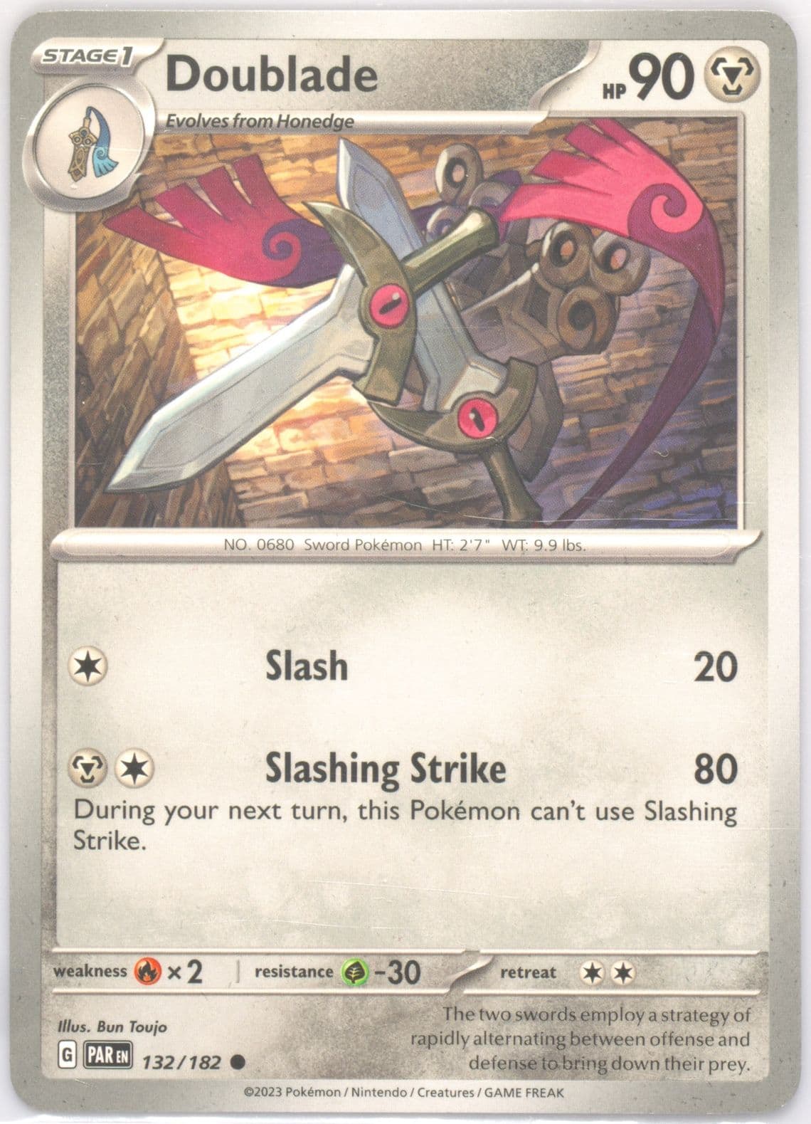 Doublade (132) 2023 Pokemon Par EN-Paradox Rift