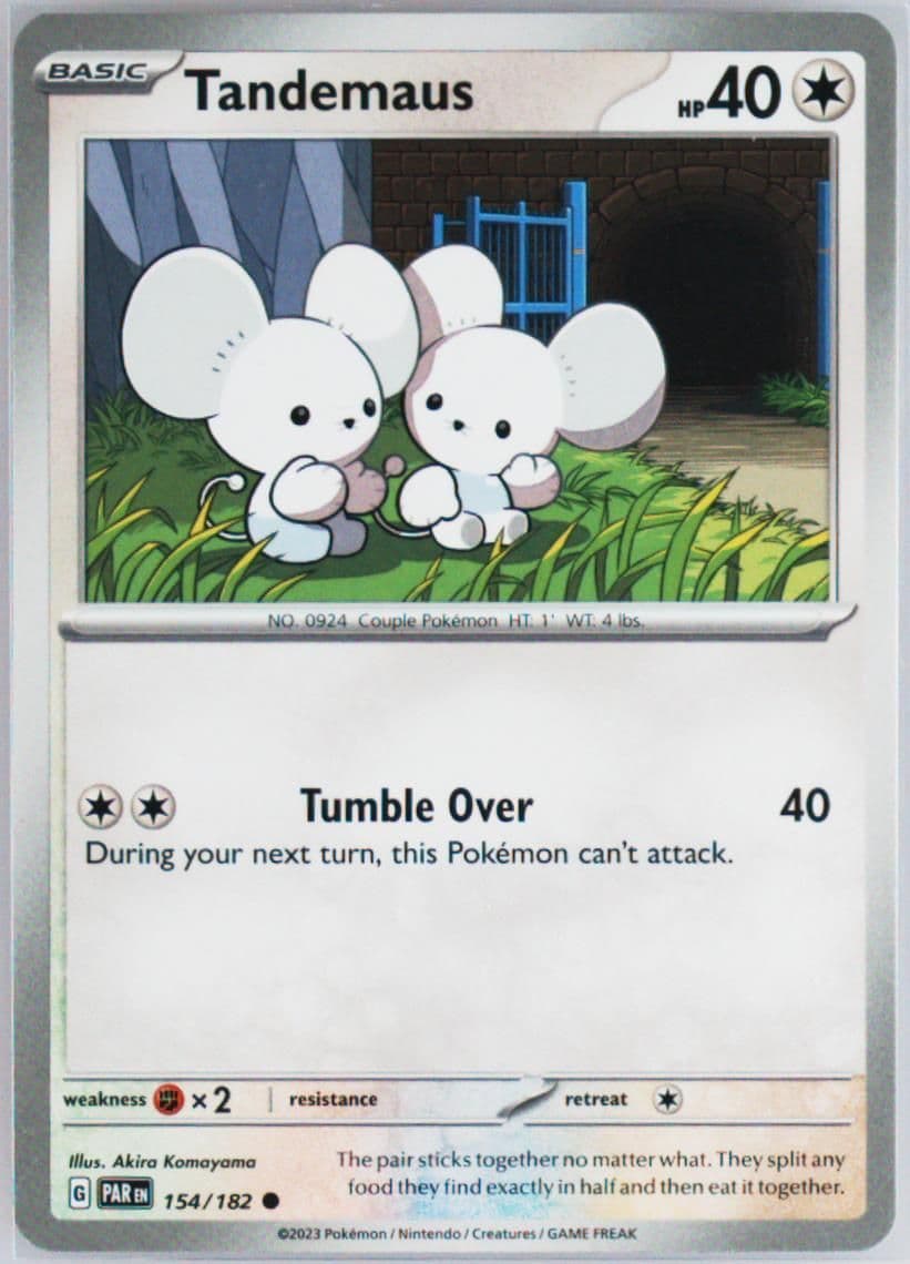 Tandemaus (154) 2023 Pokemon Par EN-Paradox Rift