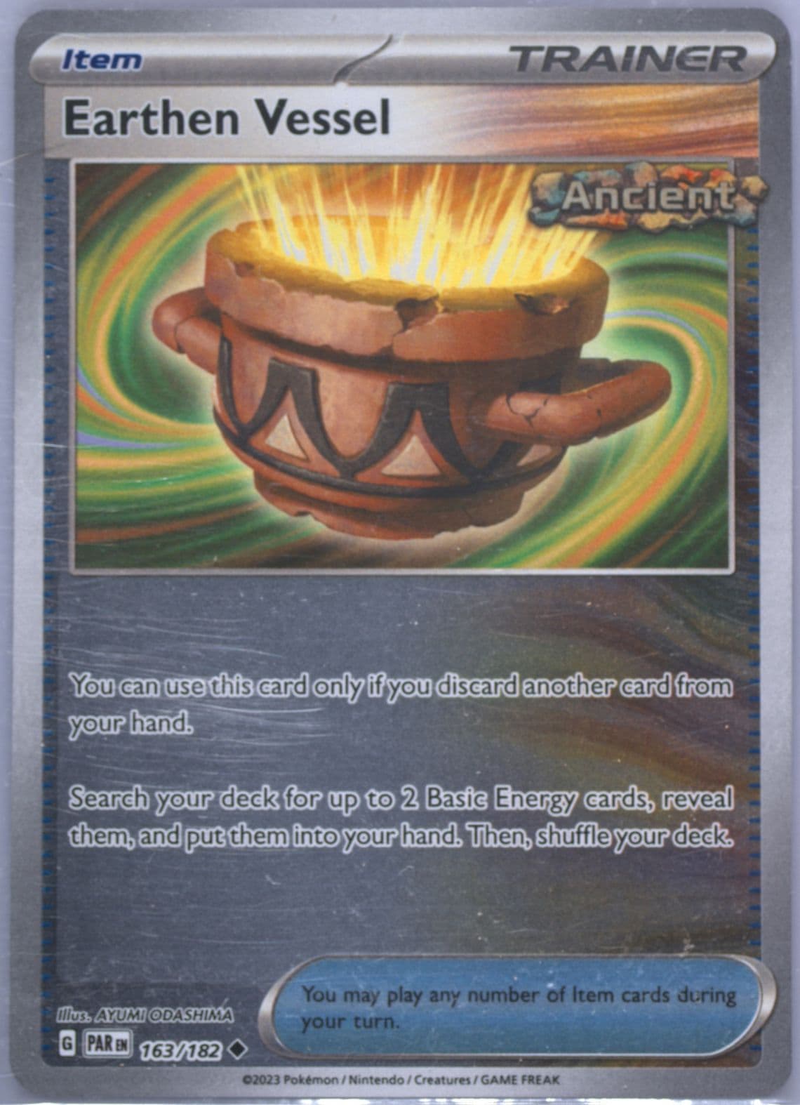 Earthen Vessel (163) 2023 Pokemon Par EN-Paradox Rift