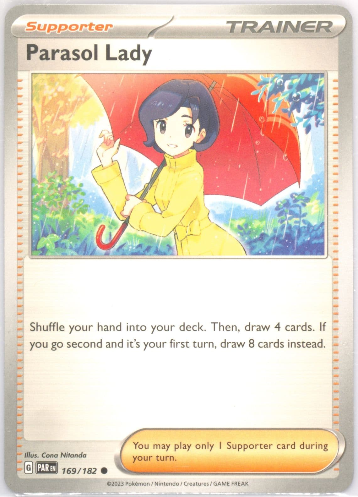 Parasol Lady (169) 2023 Pokemon Par EN-Paradox Rift