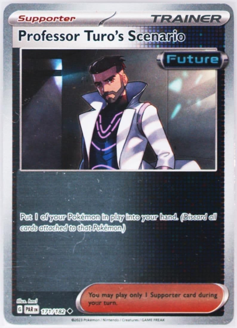 Professor Turo's Scenario (171) 2023 Pokemon Par EN-Paradox Rift