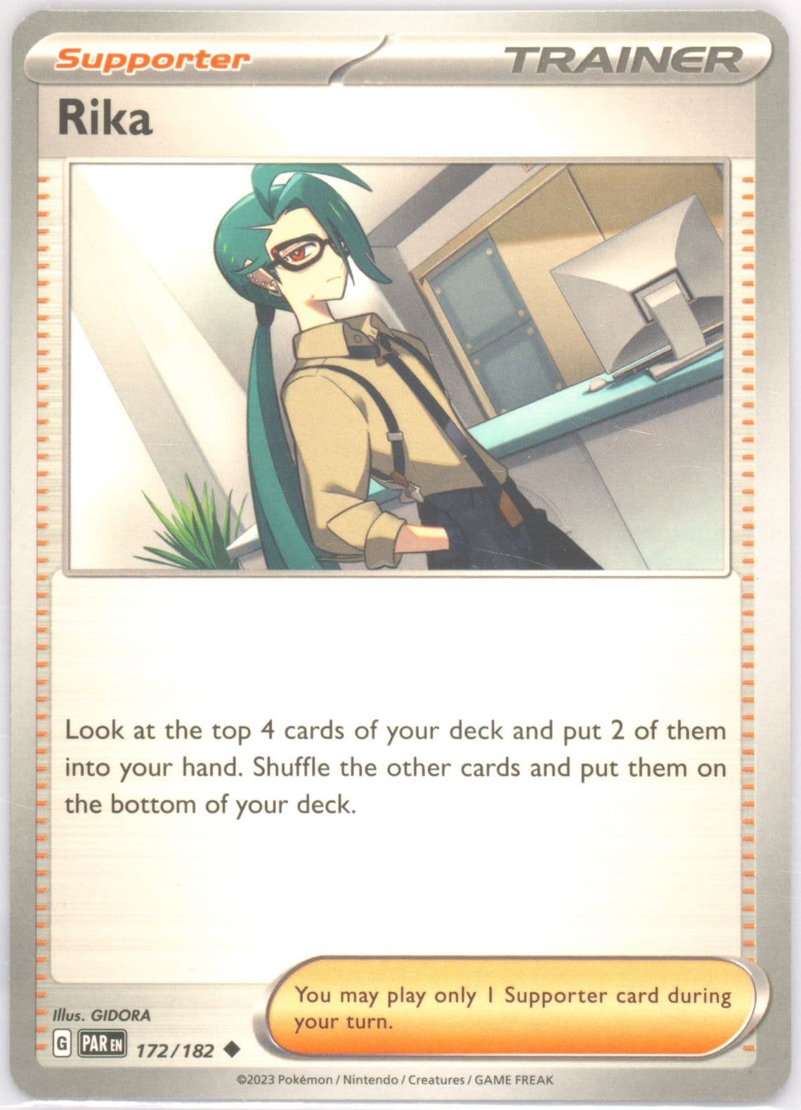 Rika (172) 2023 Pokemon Par EN-Paradox Rift