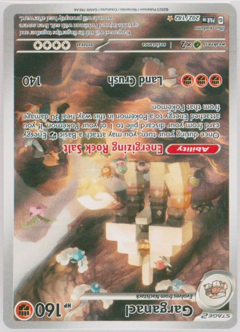 Garganacl Illustration Rare (202) 2023 Pokemon Par EN-Paradox Rift