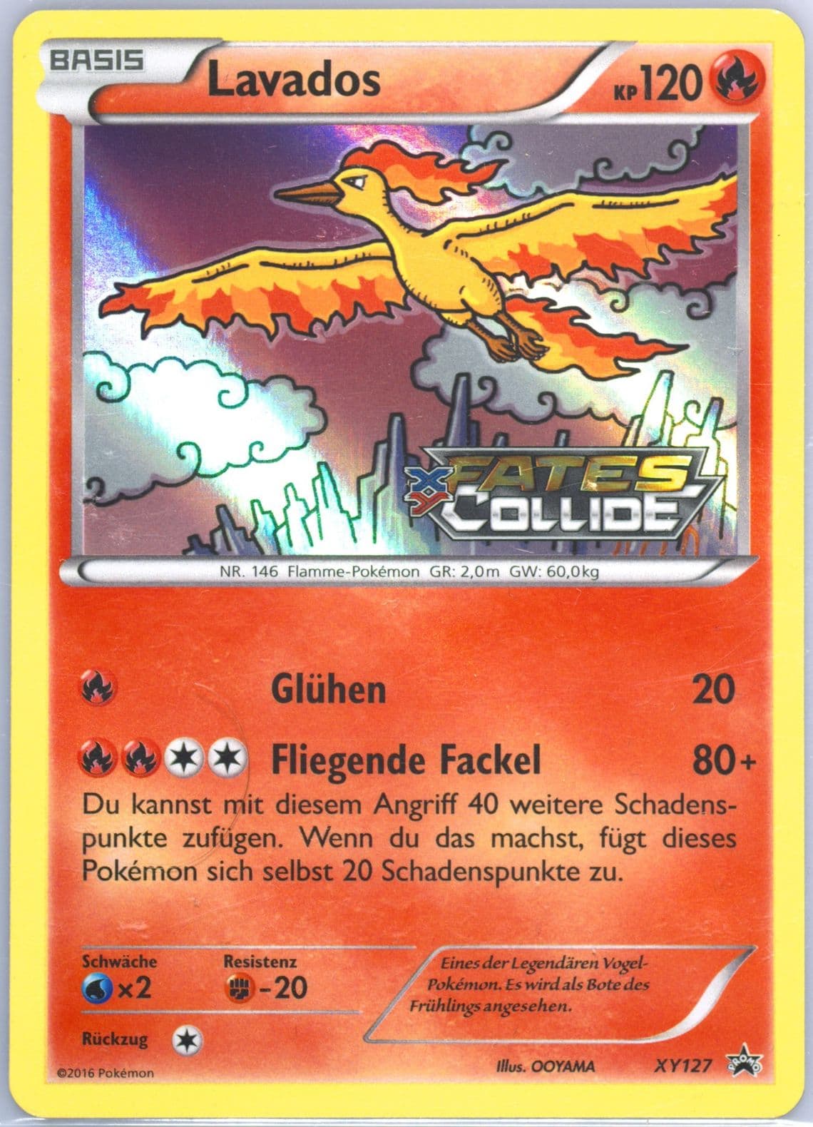 Lavados-Holo Fates Collide-German (XY127) 2016 Pokemon XY Black Star Promo