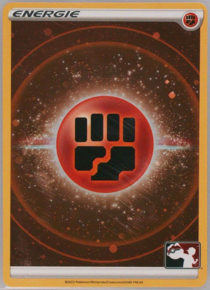 Fighting Energy German-Holo 2023 Pokemon Play! Pokemon Prize Pack: Series 3