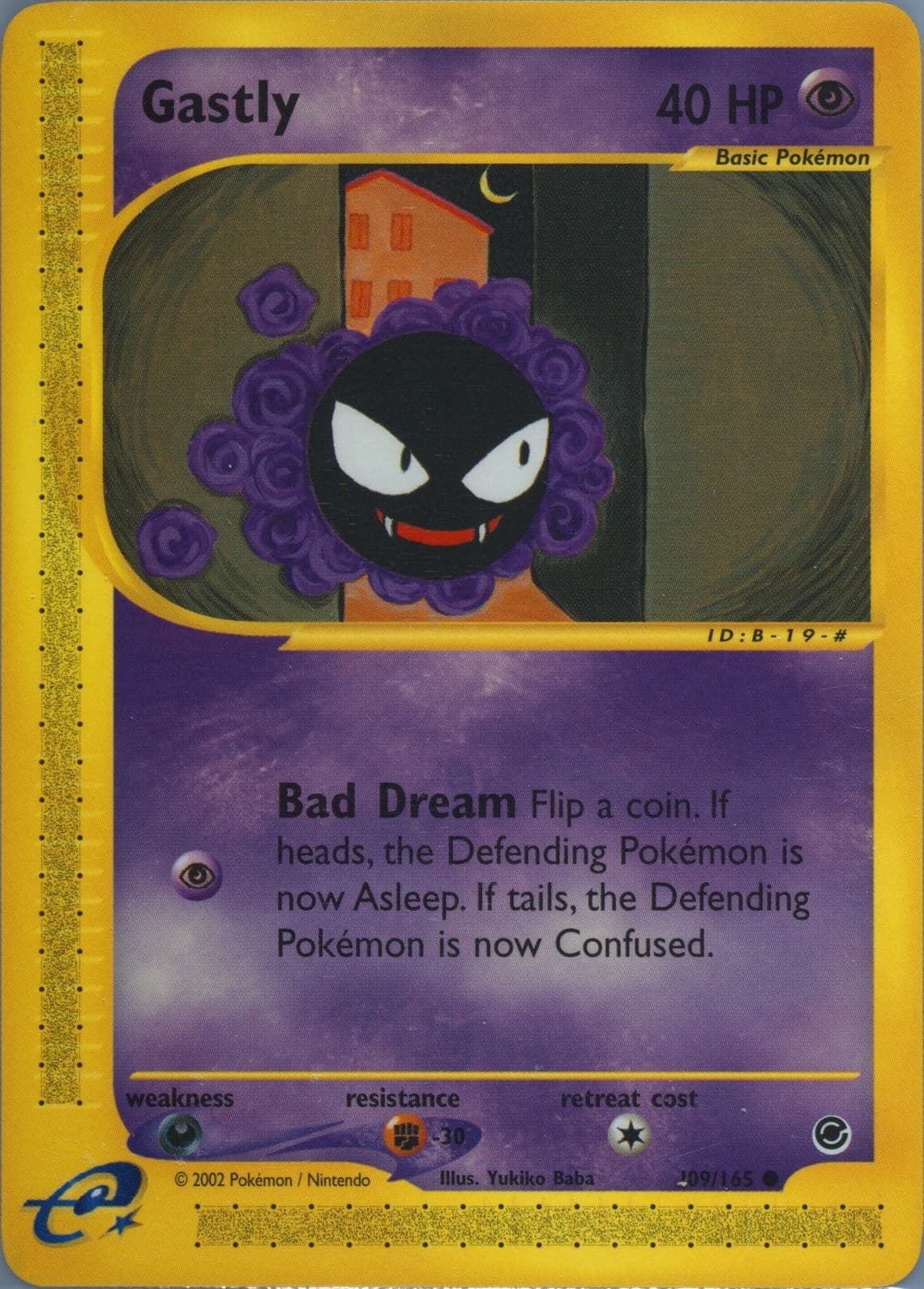 Gastly (109) 2002 Pokemon Expedition