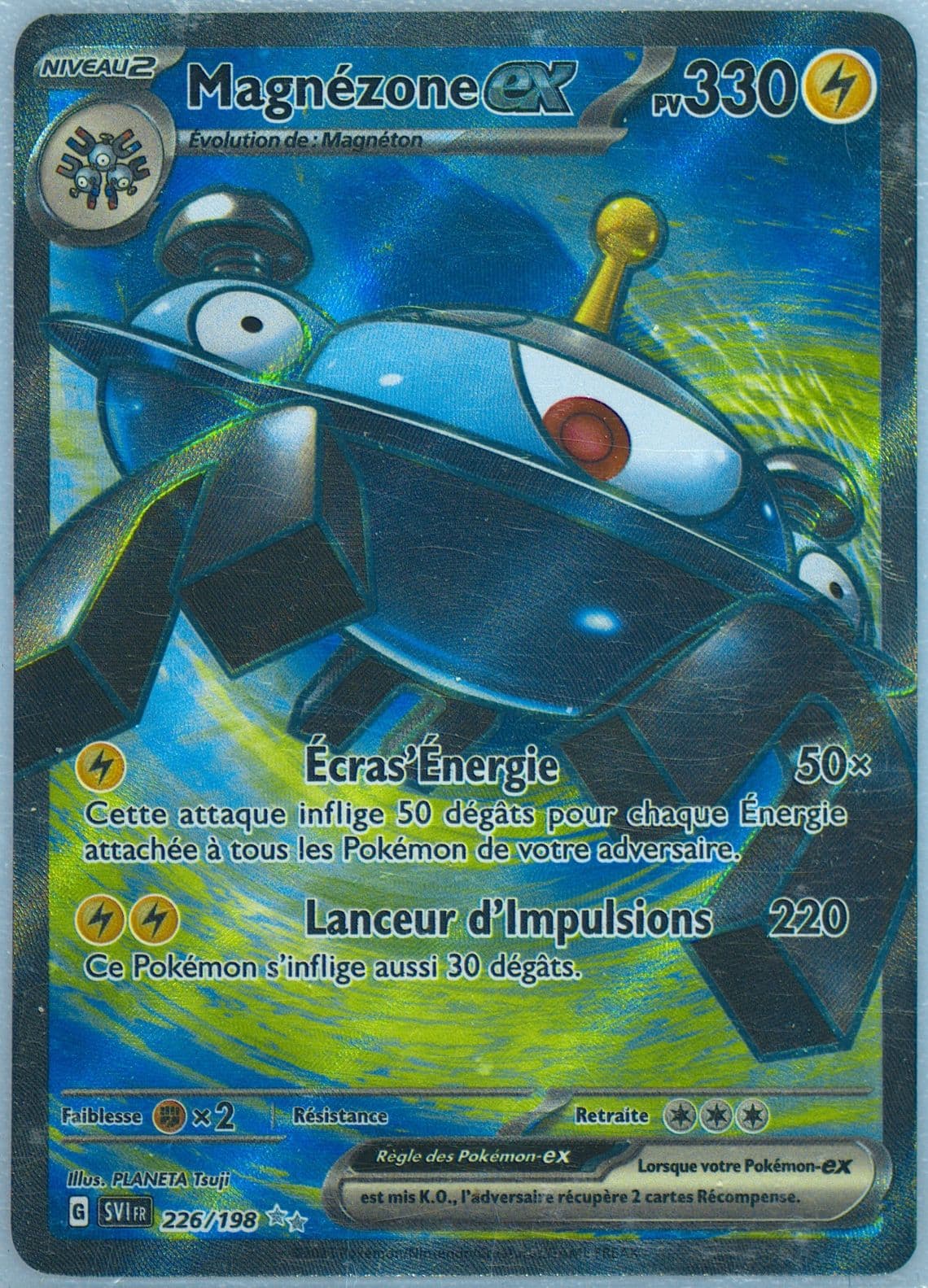 Magnezone EX Ultra Rare (226) 2023 Pokemon French Svi FR-Scarlet & Violet