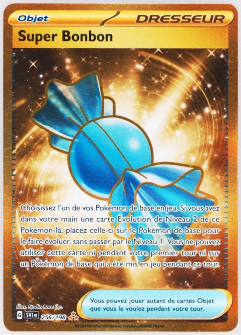 Rare Candy Hyper Rare (256) 2023 Pokemon French Svi FR-Scarlet & Violet