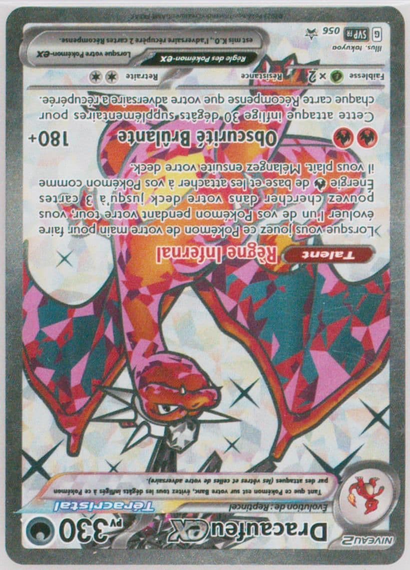 Charizard EX Charizard EX Premium Collection (056) 2023 Pokemon French Svp FR-SV Black Star Promo