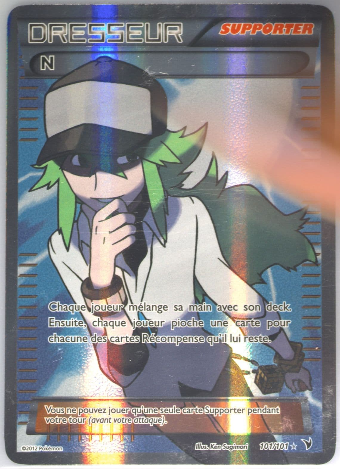 Full Art/N (101) 2012 Pokemon French Black & White Noble Victories