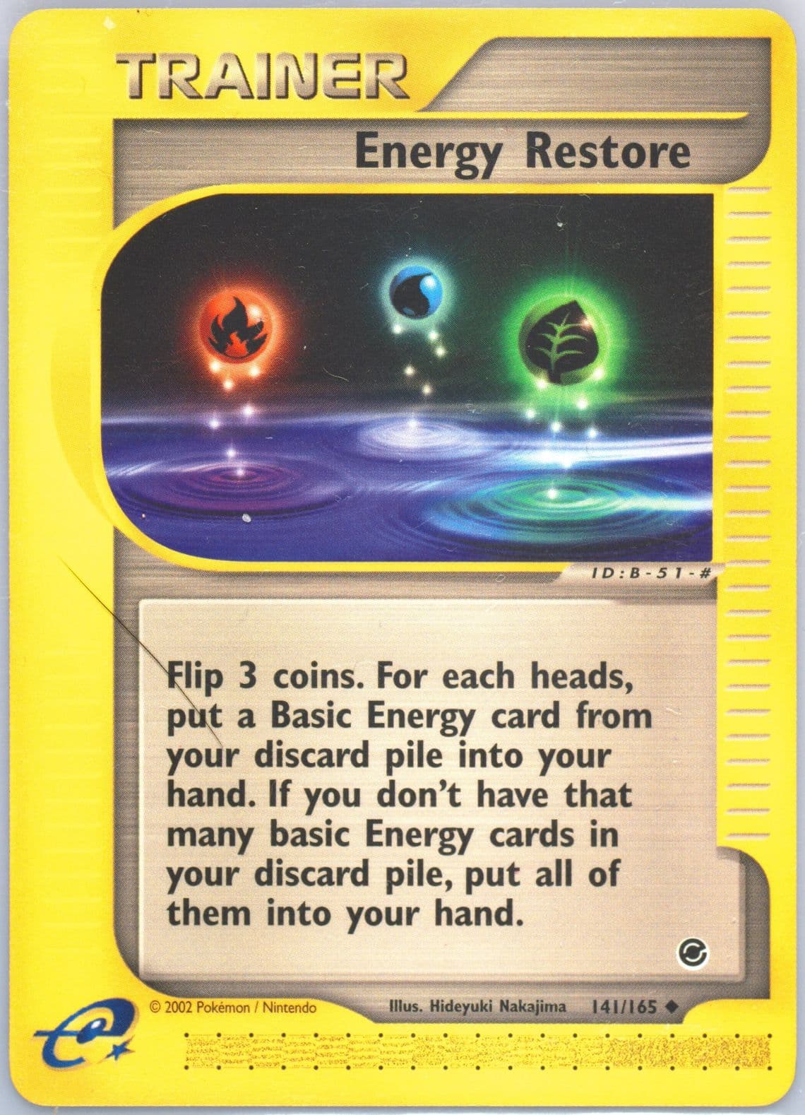 Energy Restore (141) 2002 Pokemon Expedition