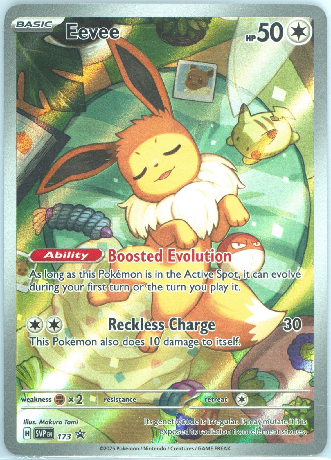 Eevee Prismatic Evolutions Elite Trainer Box (173) 2025 Pokemon Svp EN-SV Black Star Promo