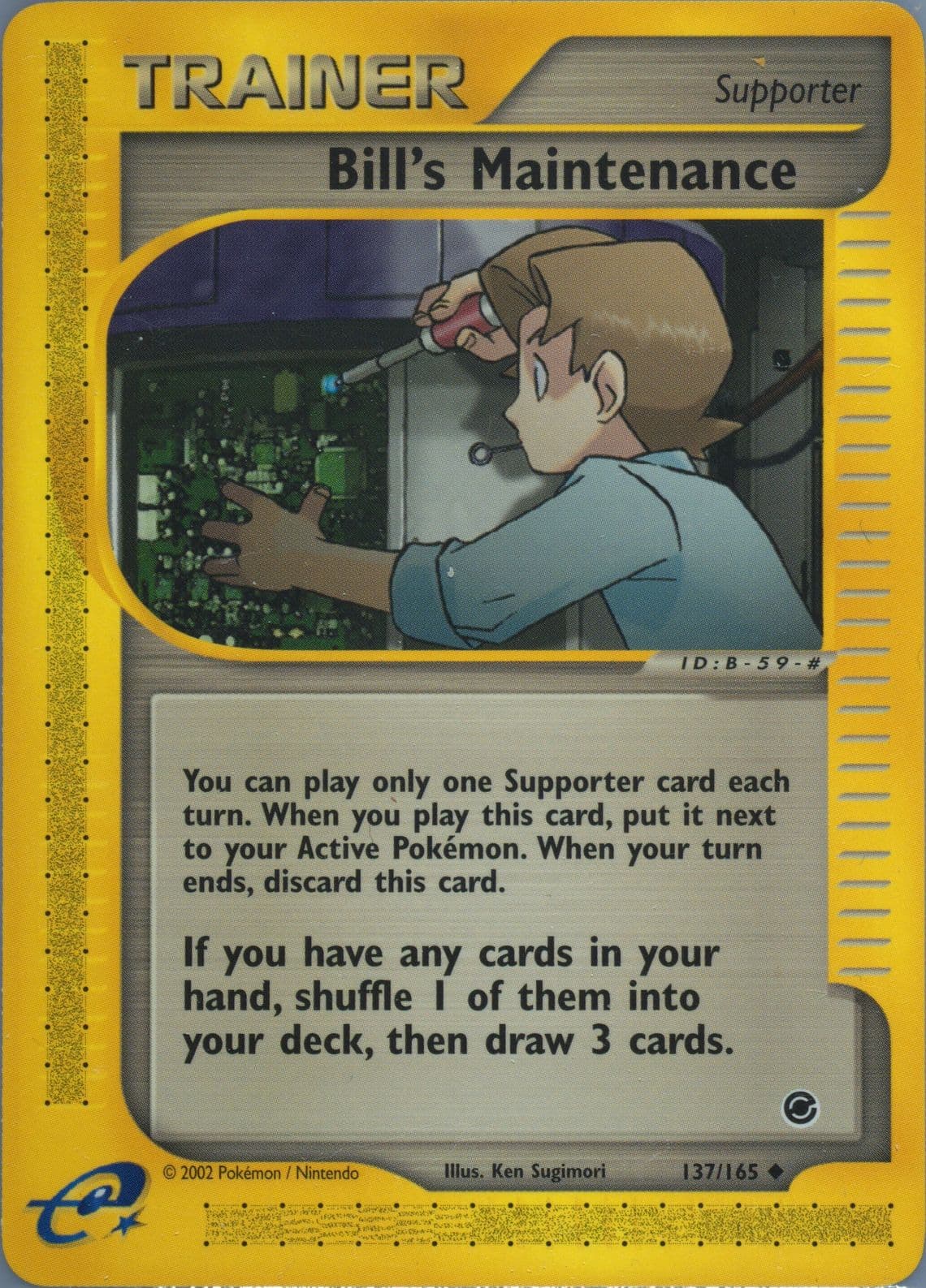 Bill's Maintenance (137) 2002 Pokemon Expedition