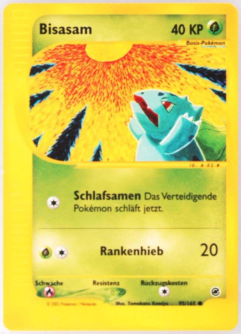 Bisasam German (95) 2002 Pokemon Expedition