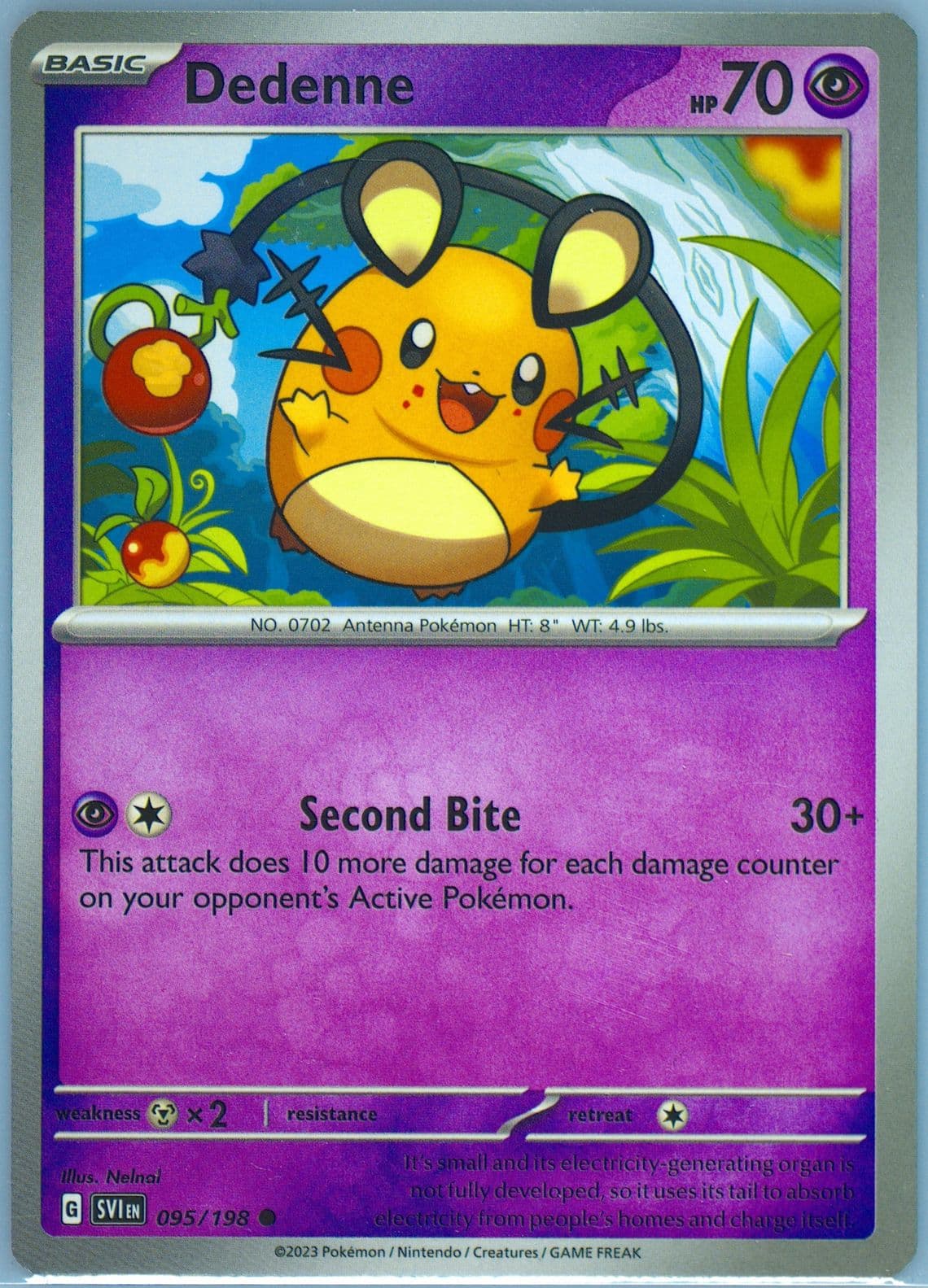 Dedenne (095) 2023 Pokemon Svi EN-Scarlet & Violet