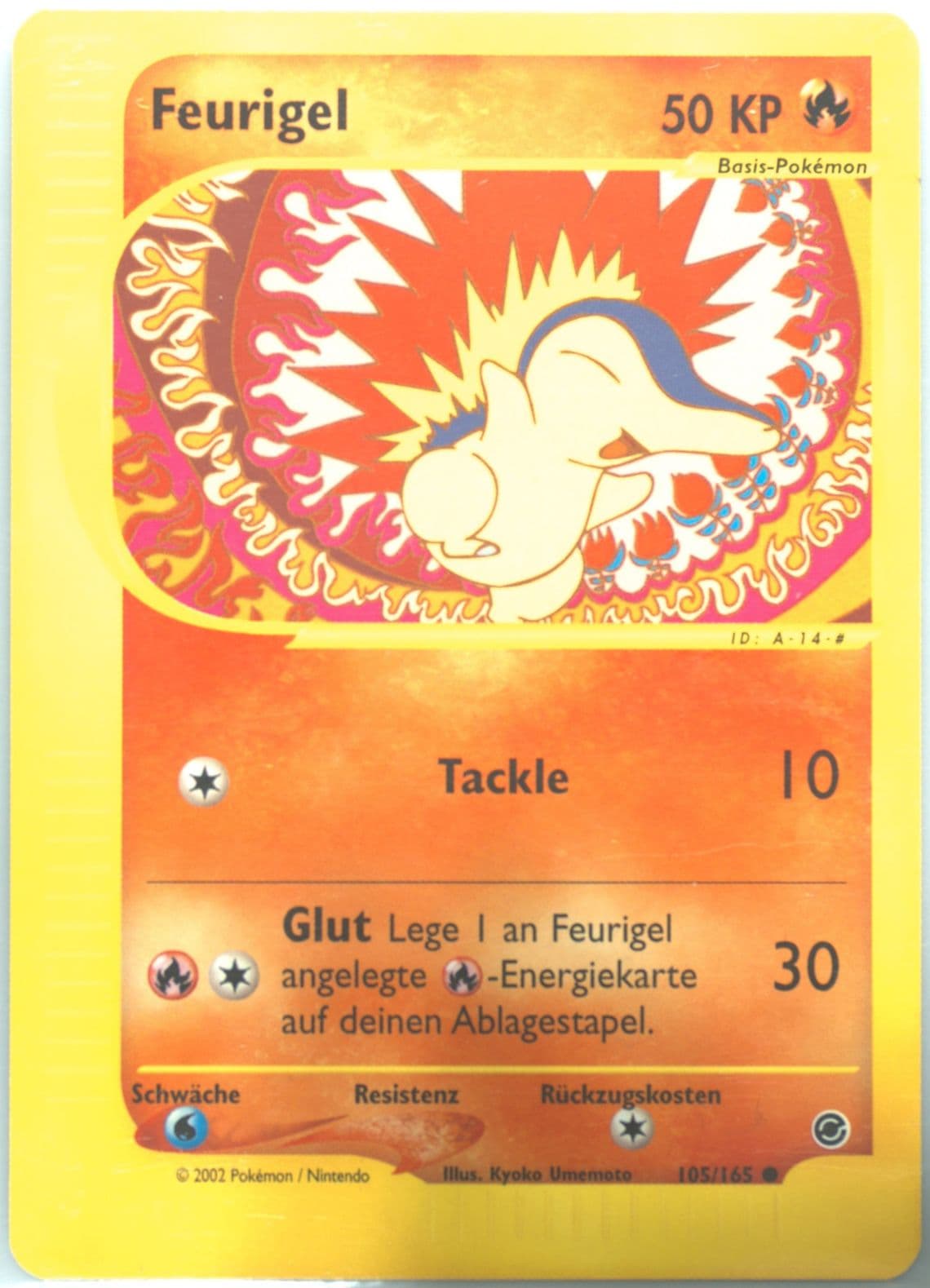 Feurigel German (105) 2002 Pokemon Expedition