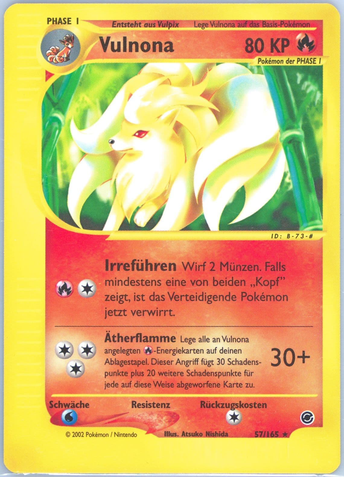 Vulnona German (57) 2002 Pokemon Expedition