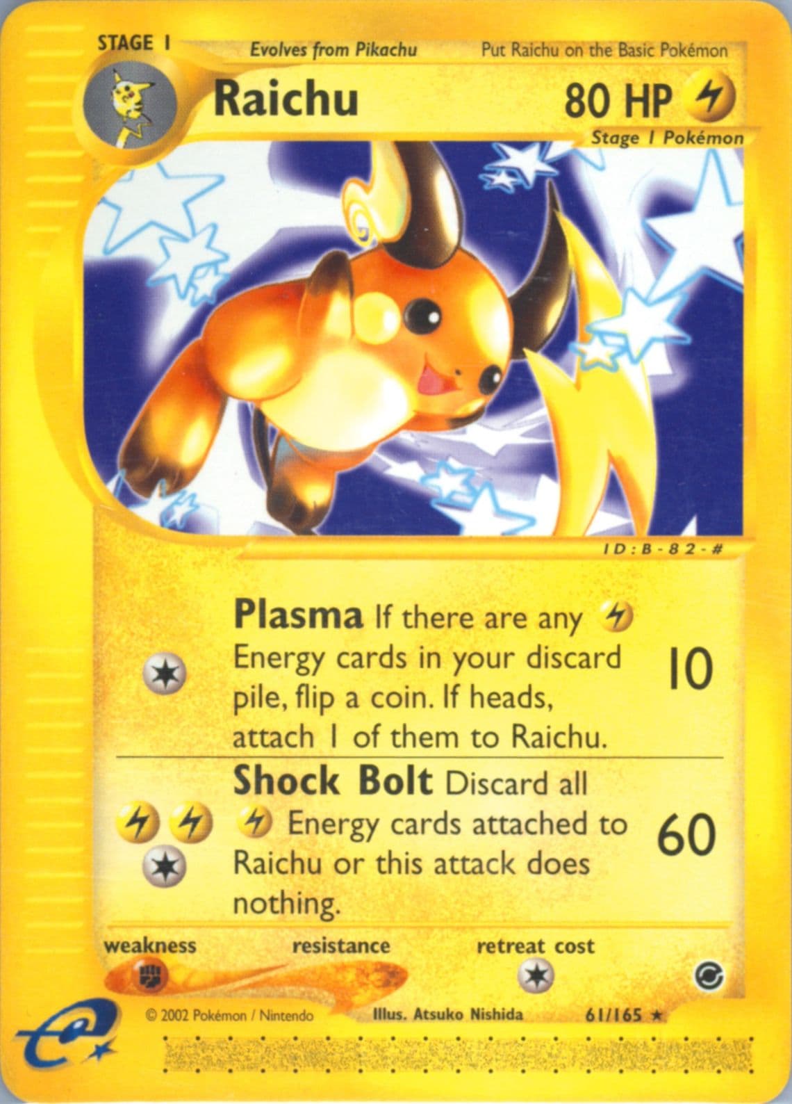 Raichu (61) 2002 Pokemon Expedition