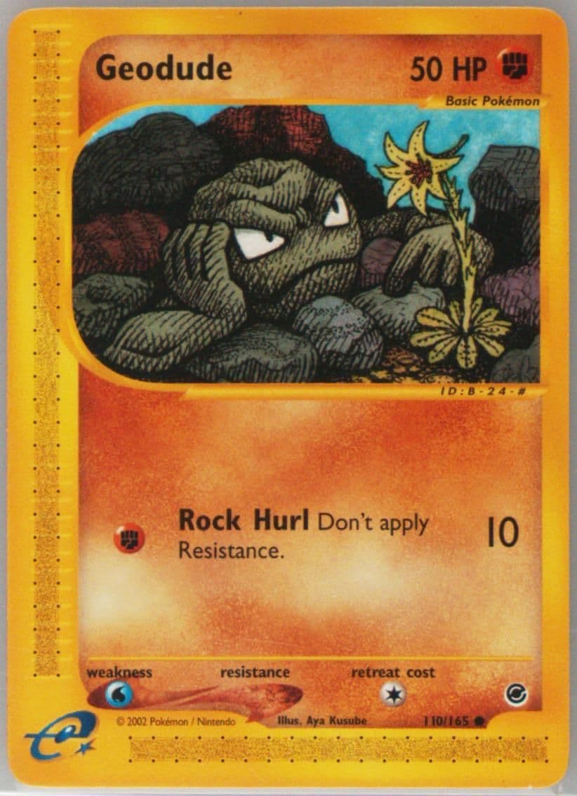 Geodude (110) 2002 Pokemon Expedition