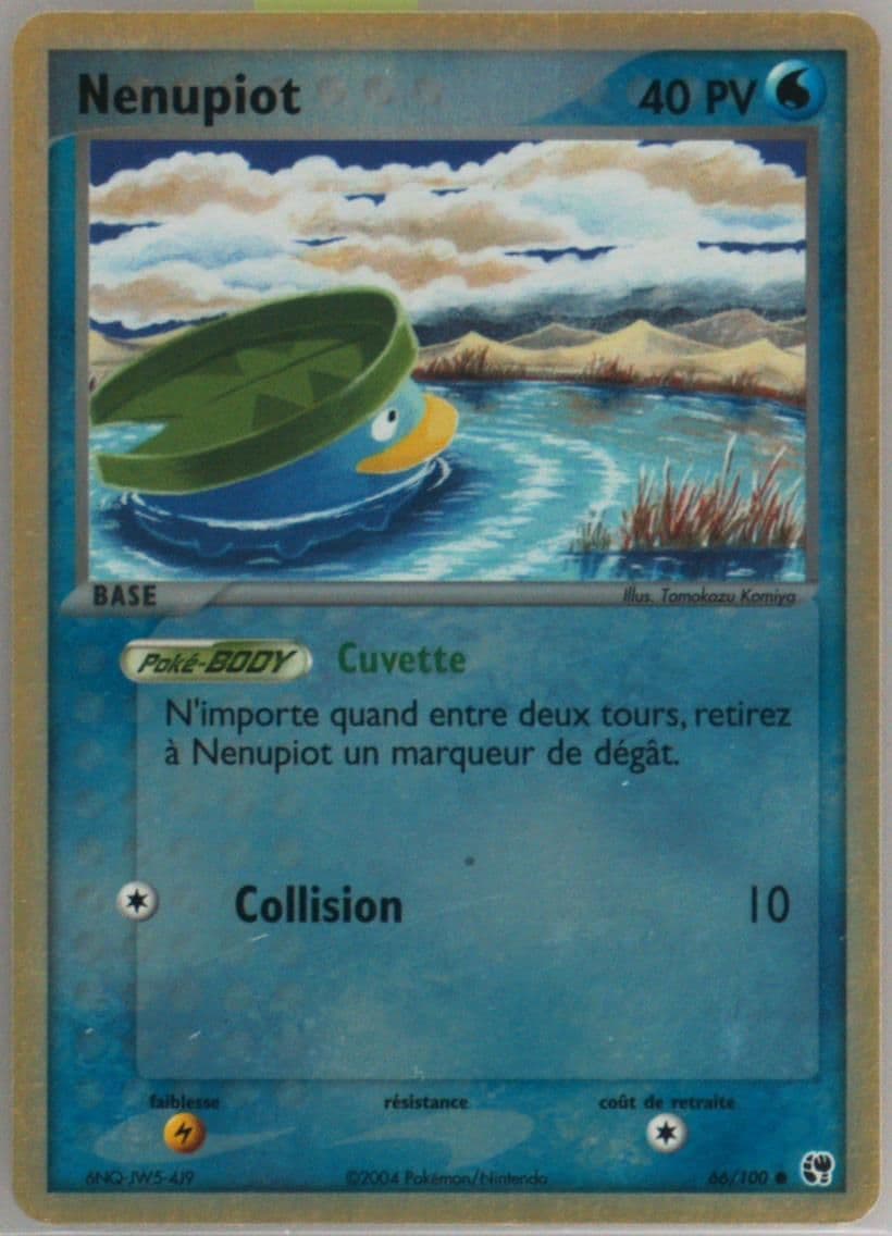 Nenupiot-Reverse Foil (66) 2004 Pokemon French EX Sandstorm