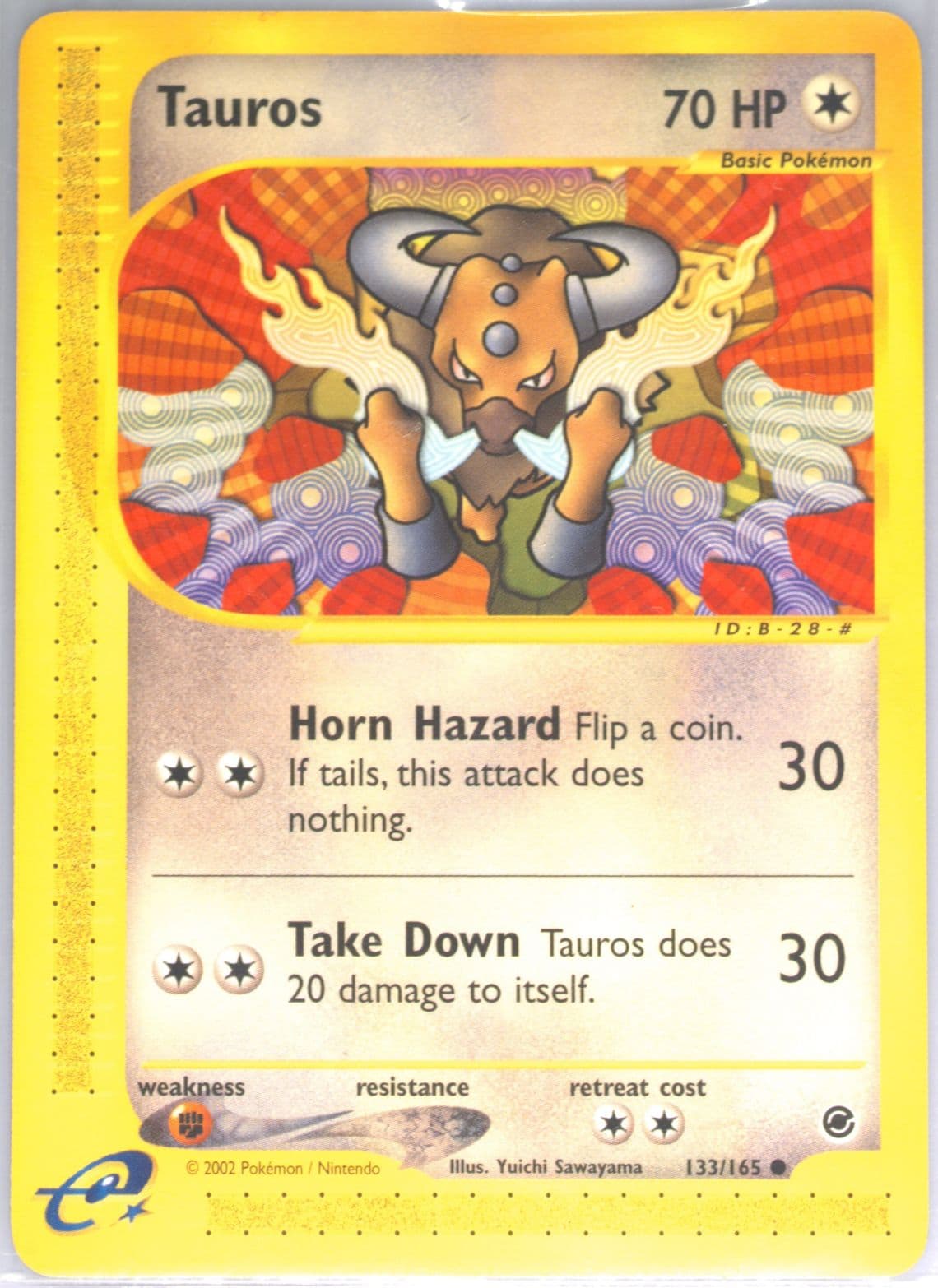 Tauros (133) 2002 Pokemon Expedition