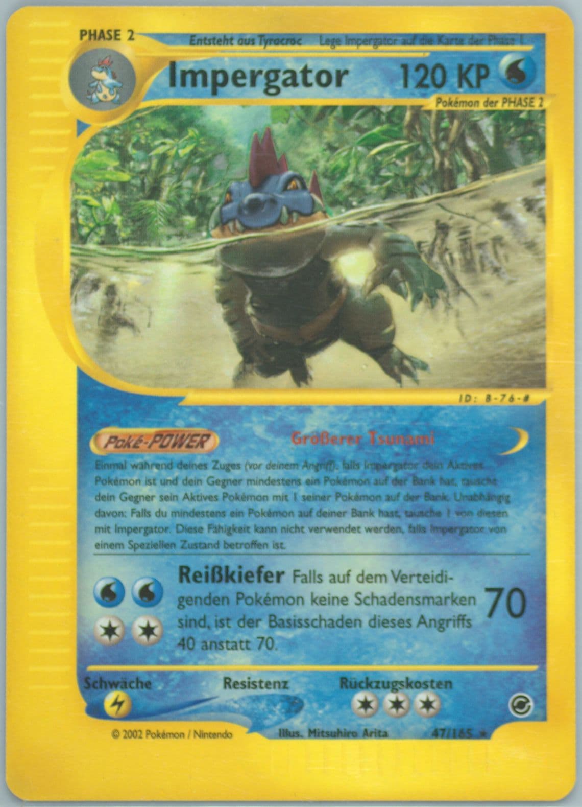 Impergator German (47) 2002 Pokemon Expedition