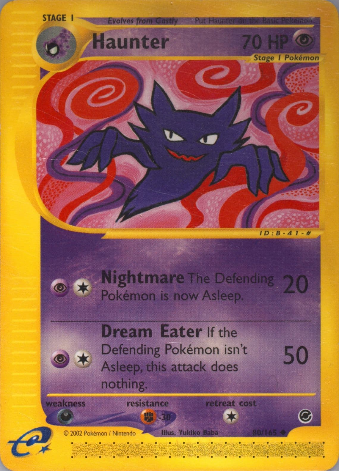 Haunter (80) 2002 Pokemon Expedition