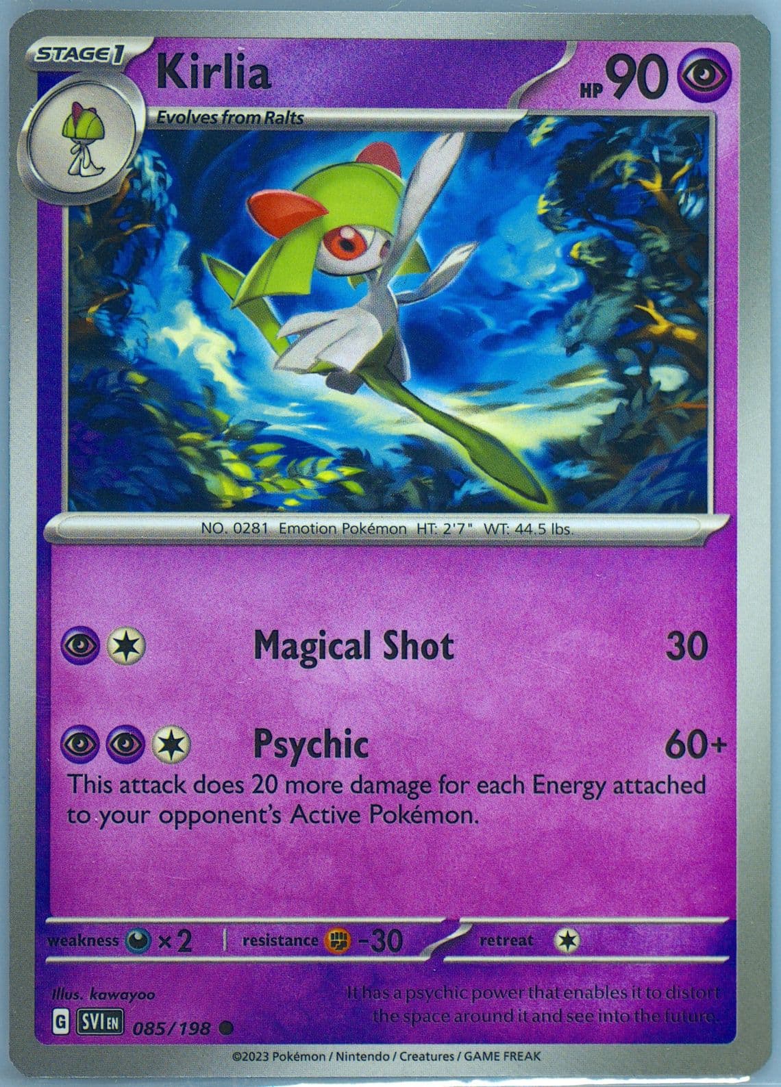 Kirlia (085) 2023 Pokemon Svi EN-Scarlet & Violet