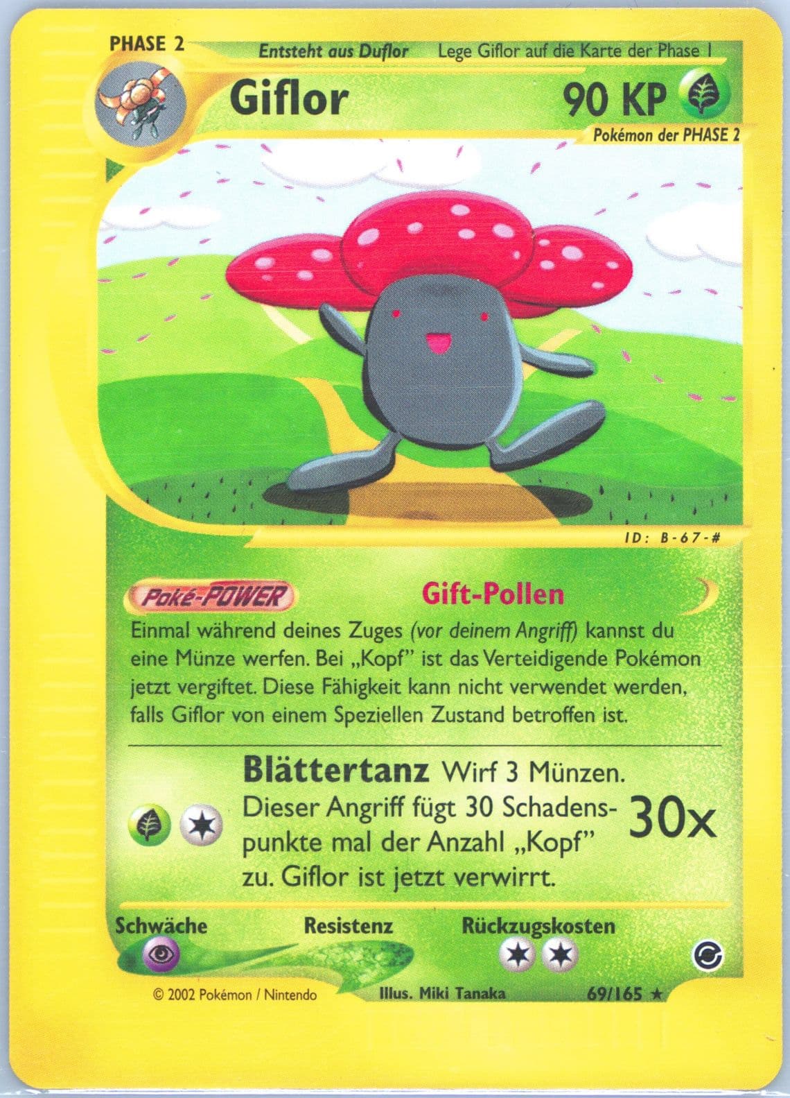 Giflor German (69) 2002 Pokemon Expedition