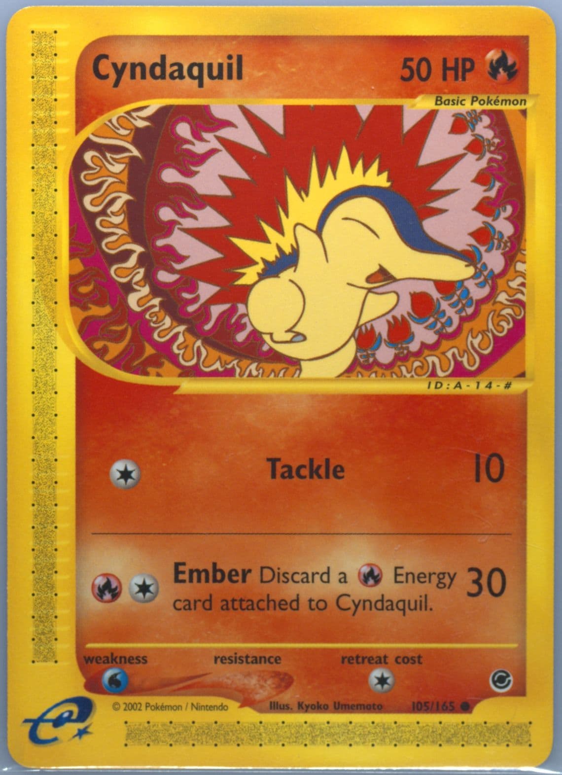 Cyndaquil (105) 2002 Pokemon Expedition