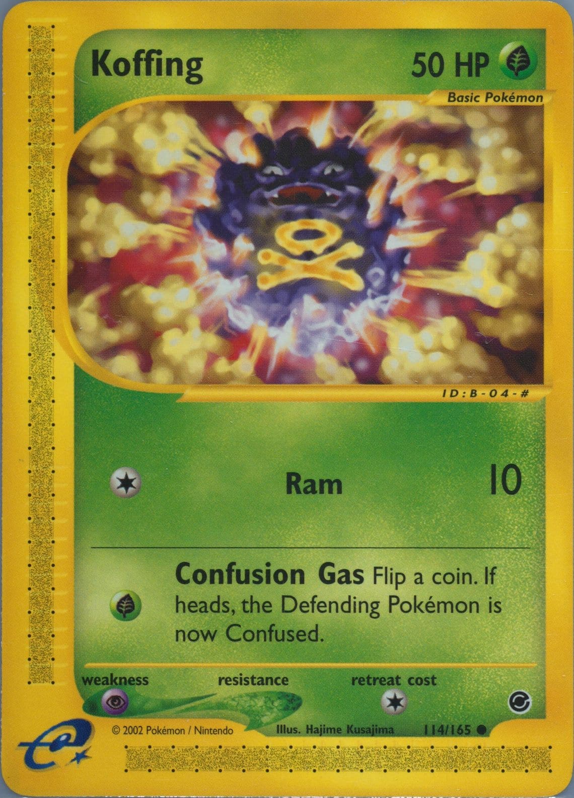 Koffing (114) 2002 Pokemon Expedition