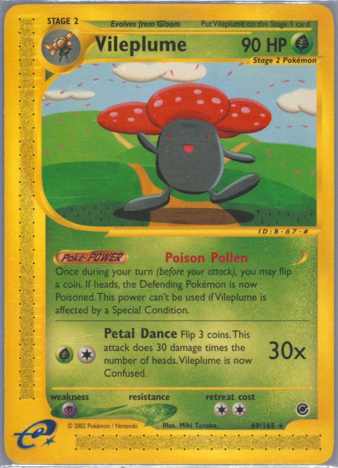 Vileplume (69) 2002 Pokemon Expedition