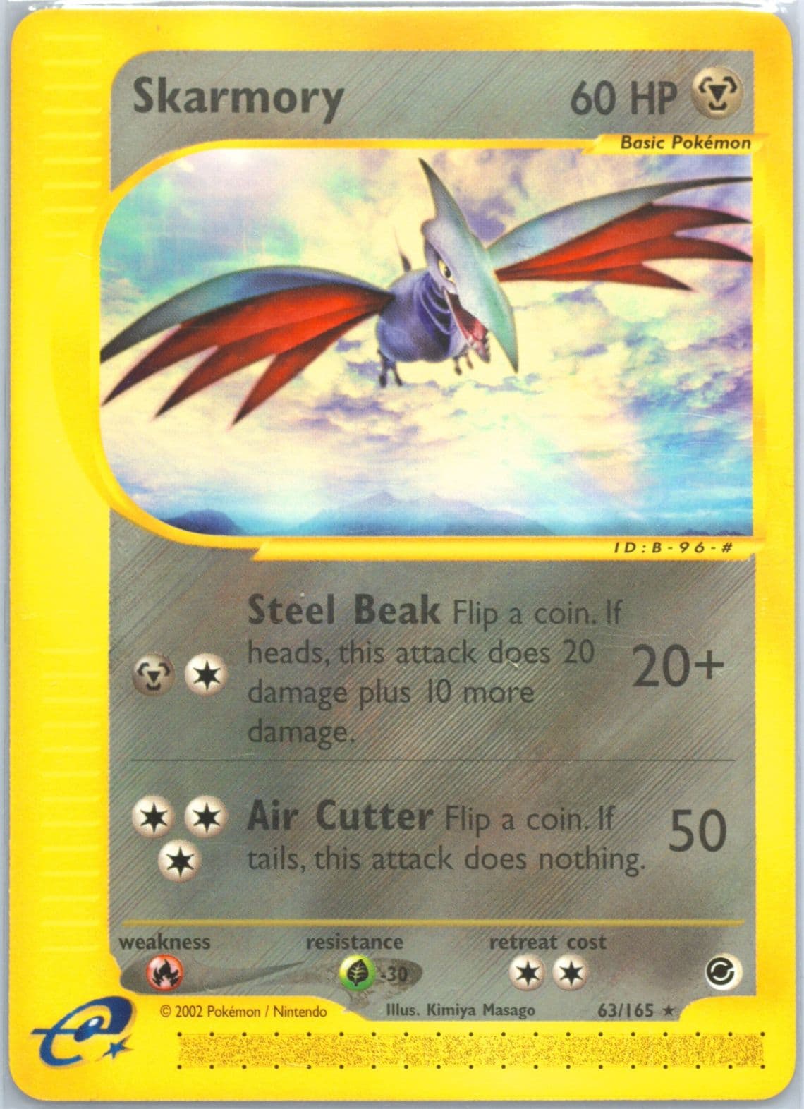 Skarmory (63) 2002 Pokemon Expedition