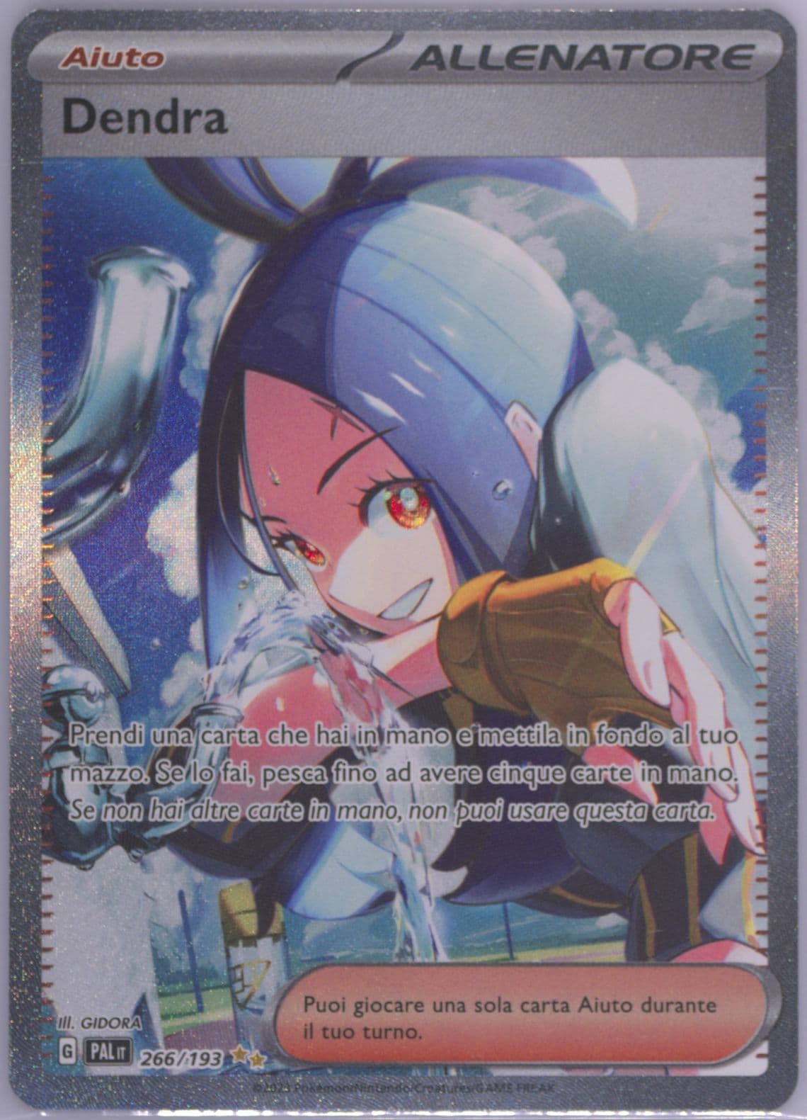 Dendra Special Illustration Rare (266) 2023 Pokemon Italian Pal It-Paldea Evolved