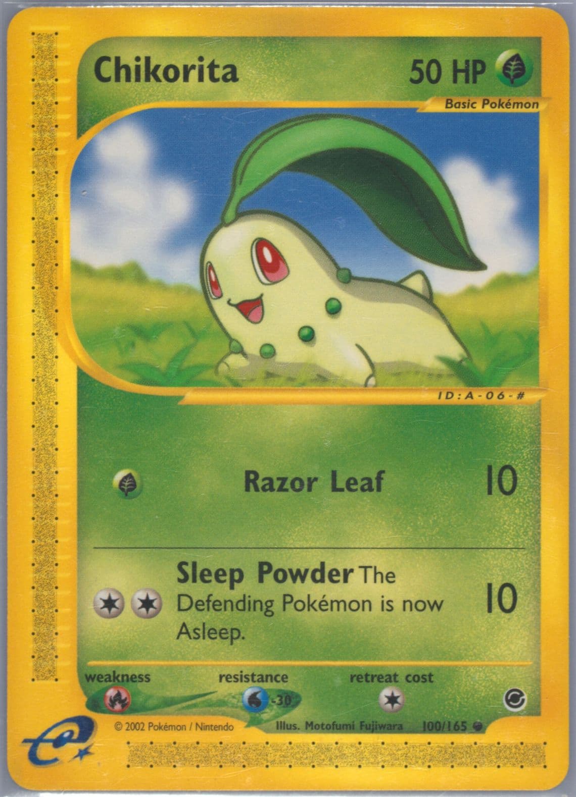 Chikorita (100) 2002 Pokemon Expedition