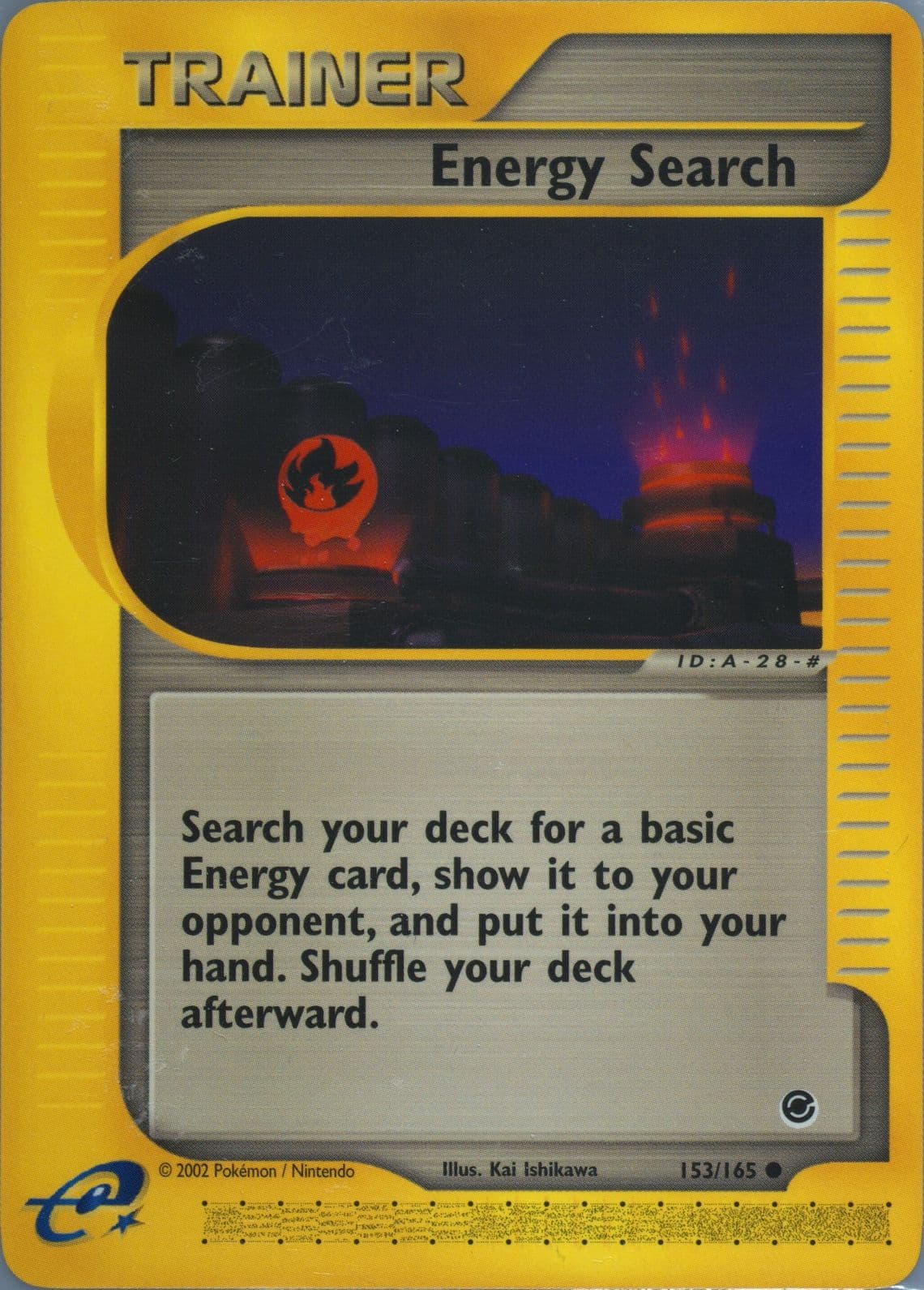 Energy Search (153) 2002 Pokemon Expedition