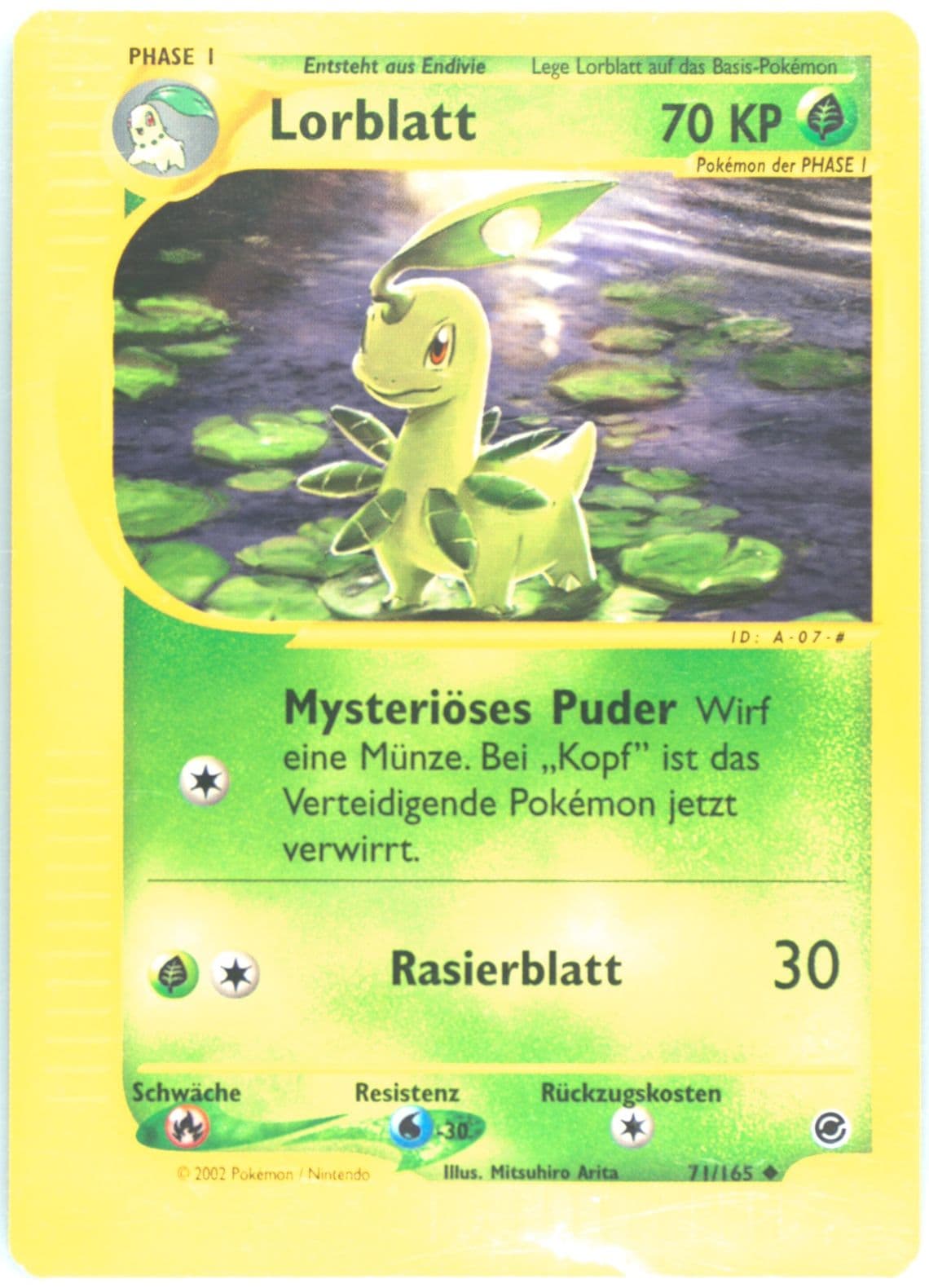 Lorblatt German (71) 2002 Pokemon Expedition